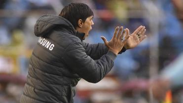 Entrenador contento