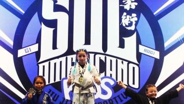 Francielly Ruiz campeona en Brasil 