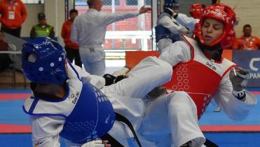 Ganadores en el taekwondo