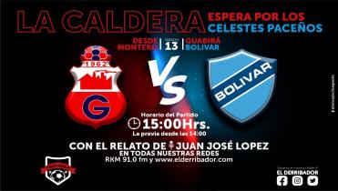 GUABIRÁ Vs. BOLÍVAR en la Radio 