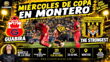 Guabirá vs The Strongest en la Radio