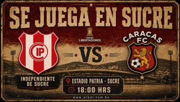Independiente vs Caracas FC en la Radio