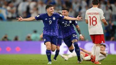 Julián Álvarez, la calle del gol