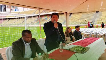 La Gobernación apoyó a las escuelas deportivas del Departamento de La Paz