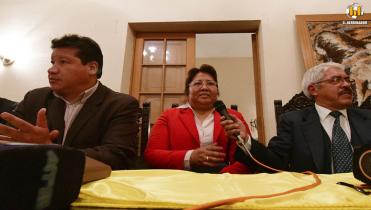 La presidenta y el club están firmes