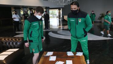 La selección arrancó en Santa Cruz