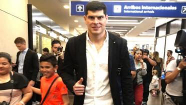 Lampe llegó a Buenos Aires