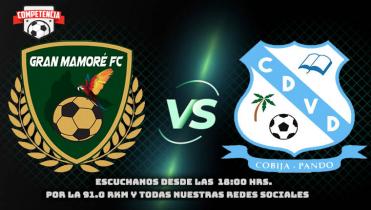 LIBERTAD GRAN MAMORÉ Vs. VACA DIEZ en la Radio 