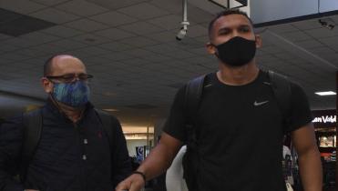 Montenegro llegó a La Paz