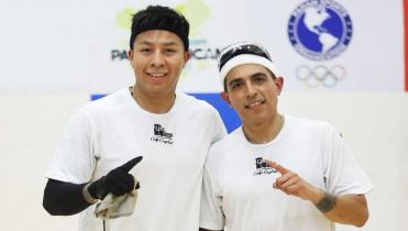 Moscoso y Carrasco le dan Oro a Bolivia en Ráquet