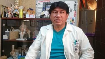 Omar Rocha espera por su pago