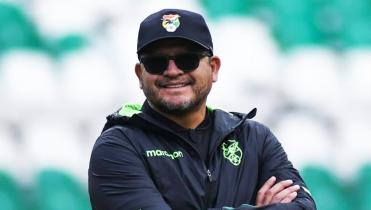 Óscar Villegas se concentra en el duelo con Perú