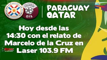 PARAGUAY Vs. QATAR en la Radio
