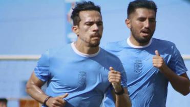 Partido entre celestes 