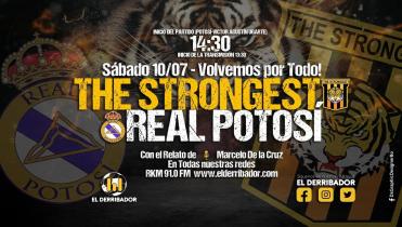 REAL POTOSÍ Vs. THE STRONGEST en la Radio 