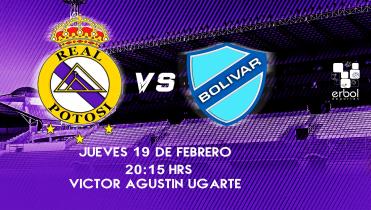 Real Potosí vs Bolívar en la Radio