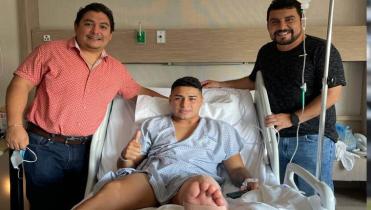 Rojas estará fuera de las canchas