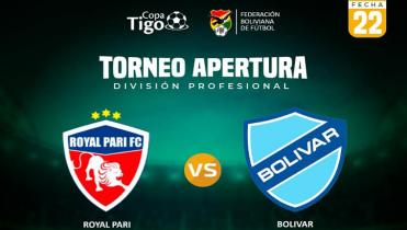 ROYAL PARI Vs. BOLÍVAR en la Radio