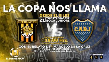 THE STRONGEST Vs. BOCA en la Radio 