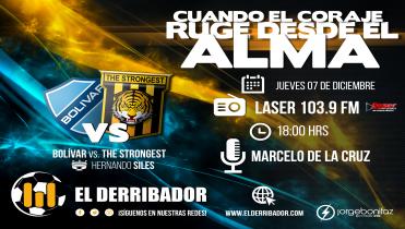 THE STRONGEST Vs. BOLÍVAR en Vivo HOY