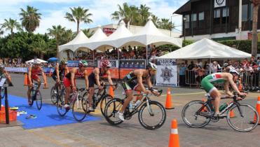 Triatlón en Copacabana