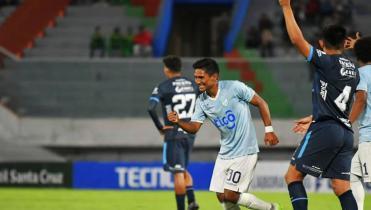 Triunfo del celeste cochabambino 