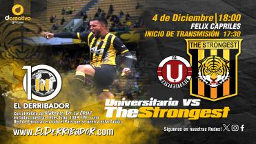 U de Vinto vs The Strongest en la Radio