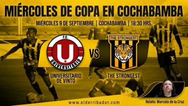 U de Vinto vs The Strongest en la Radio