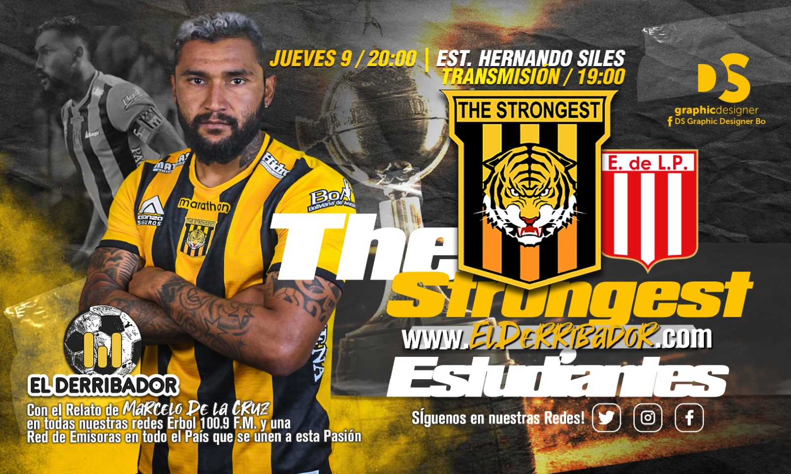 THE STRONGEST Vs. ESTUDIANTES en la Radio 