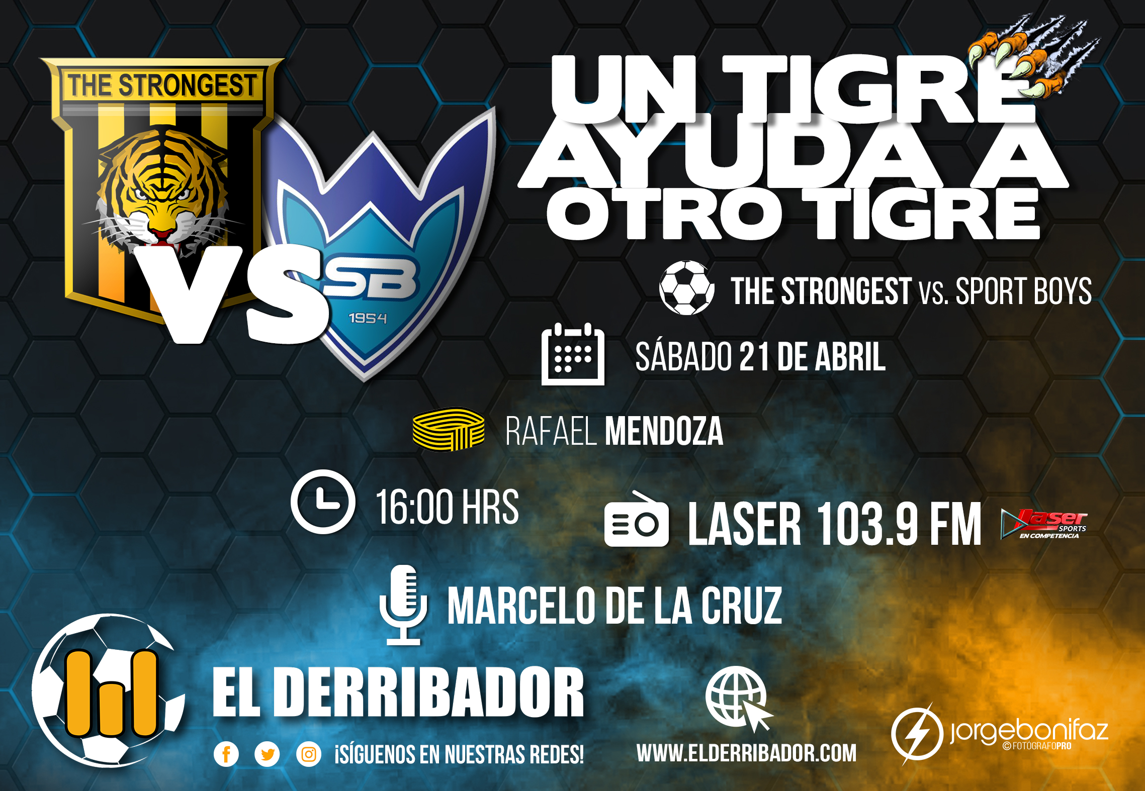 THE STRONGEST Vs. SPORT BOYS en la Radio