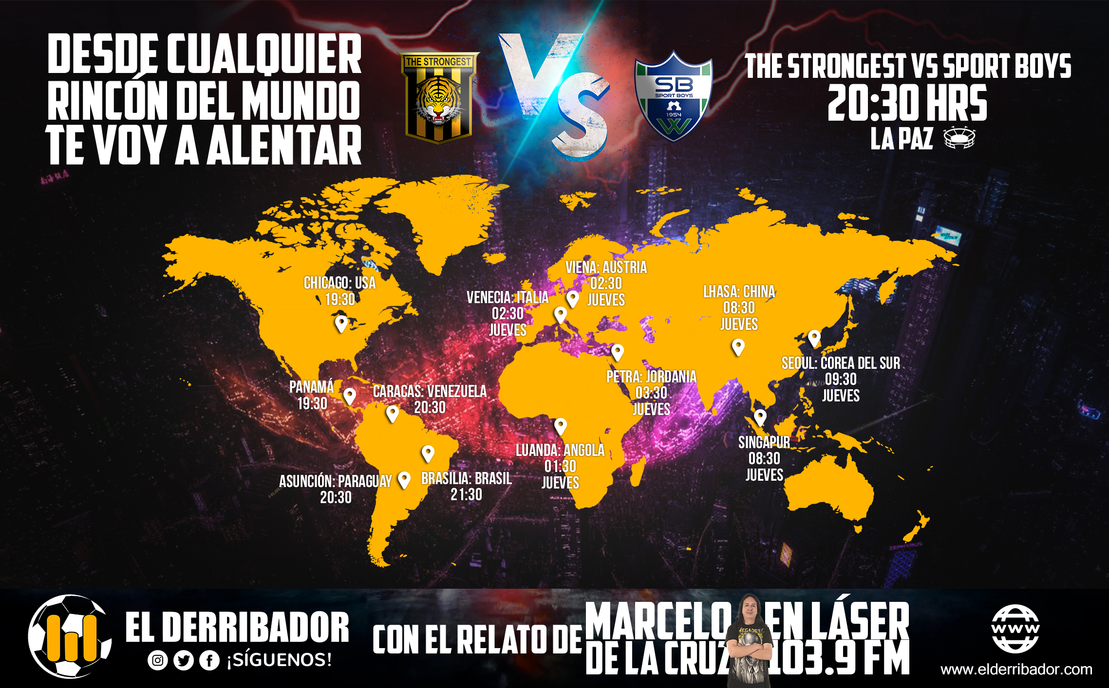 THE STRONGEST Vs. SPORT BOYS en Vivo