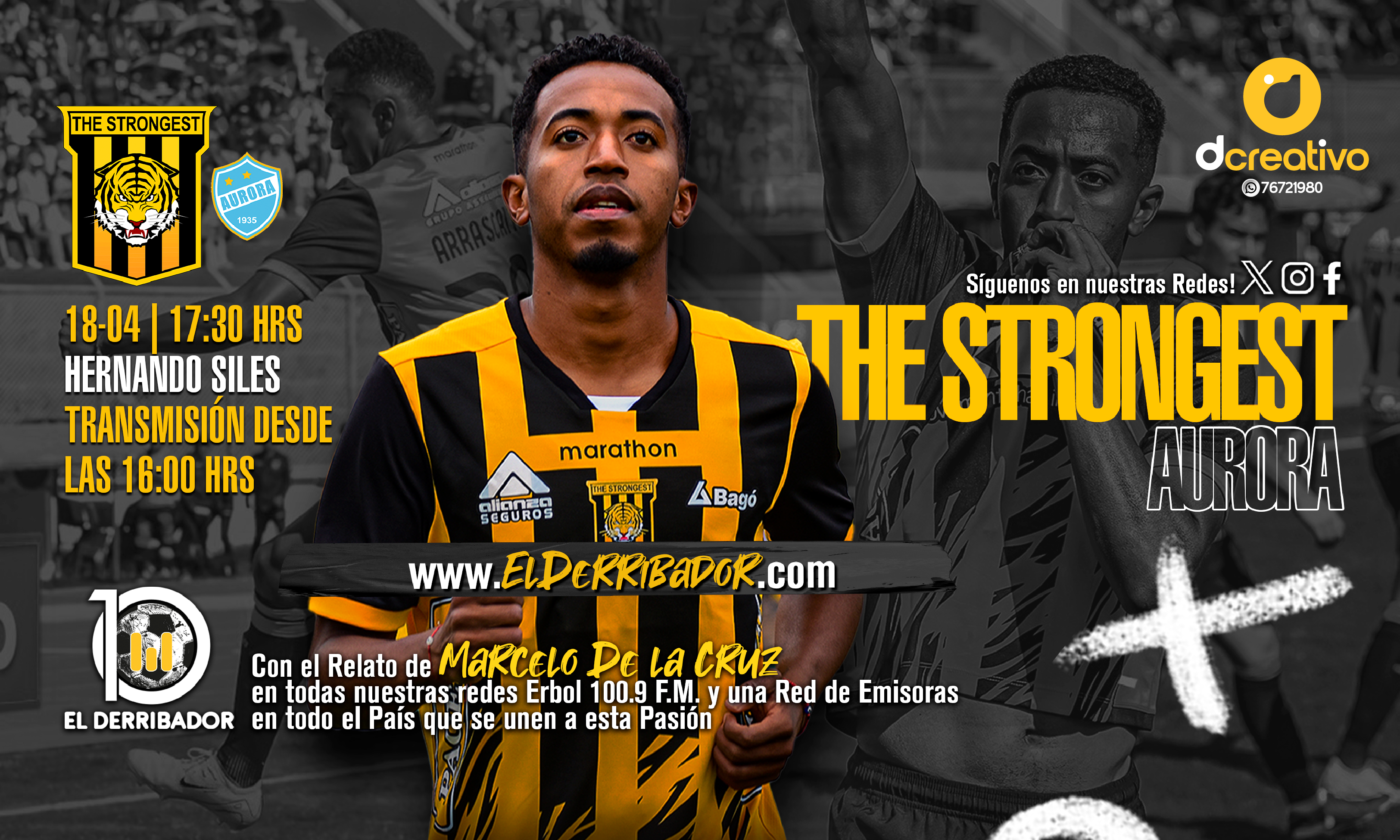 The Strongest vs Aurora en la Radio 