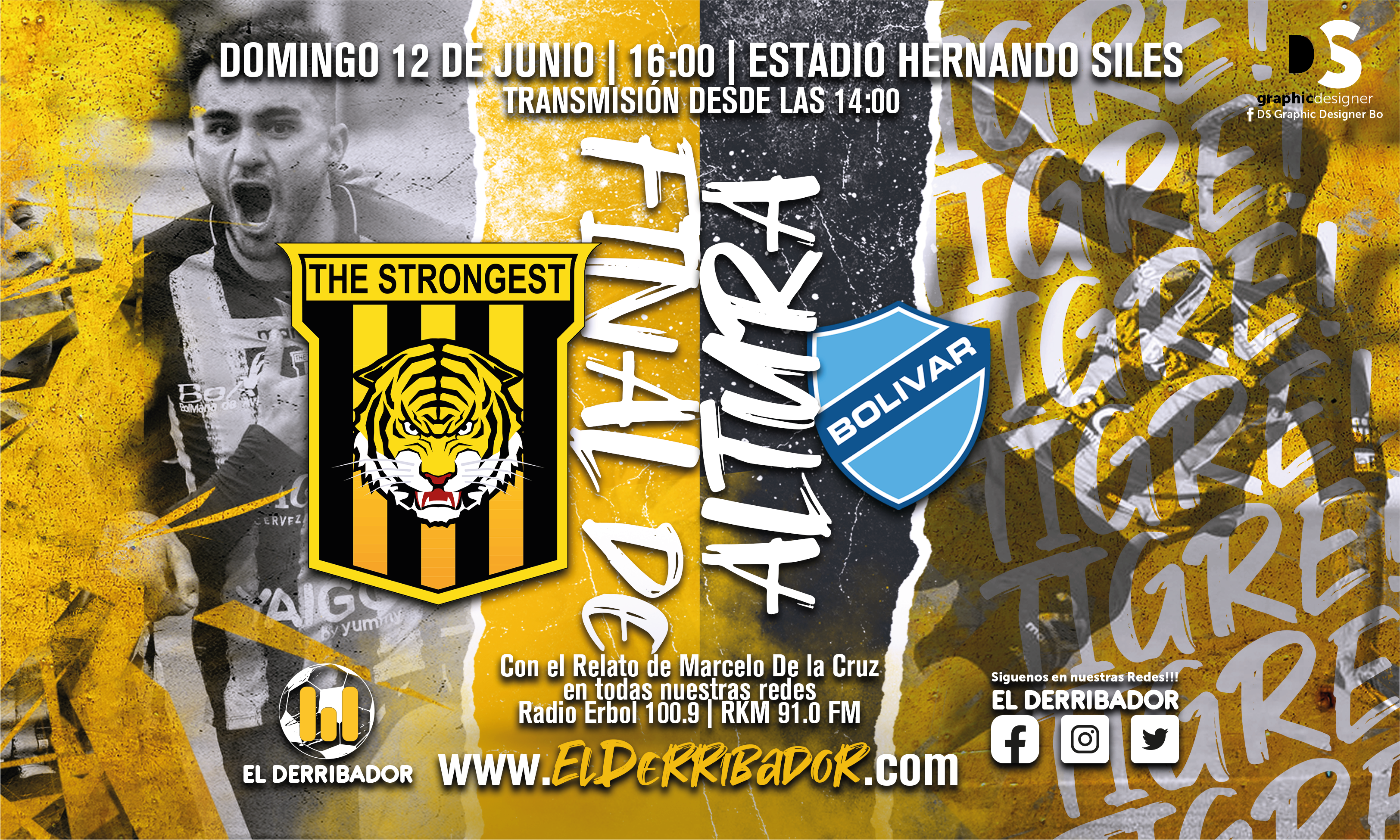 The Strongest Vs Bolívar en la Radio