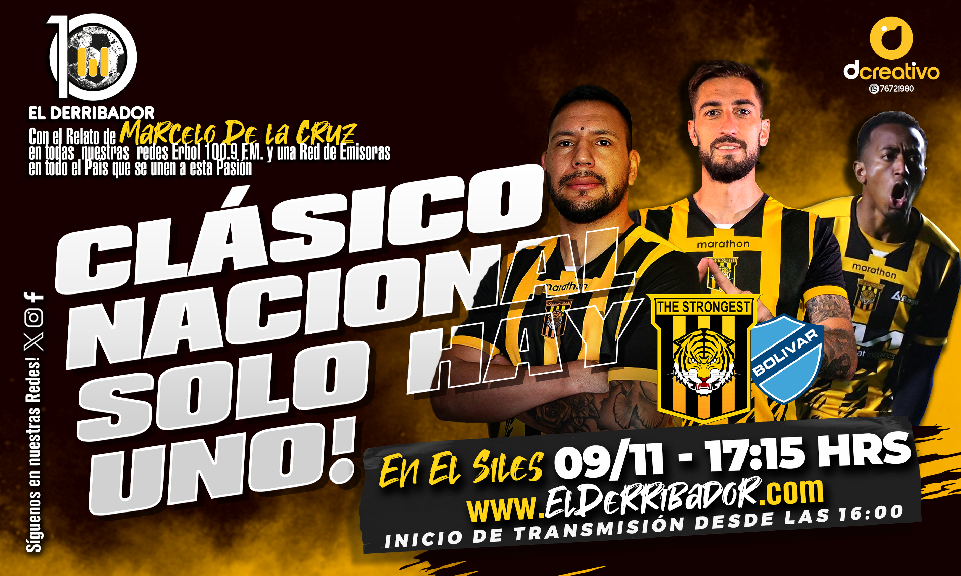 The Strongest vs Bolívar en la Radio