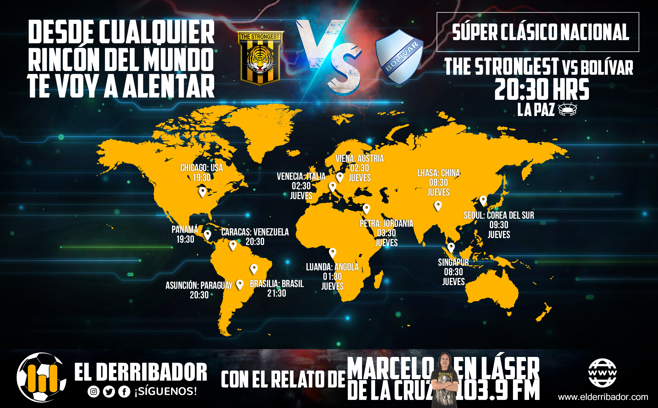 THE STRONGEST VS BOLÍVAR en Vivo