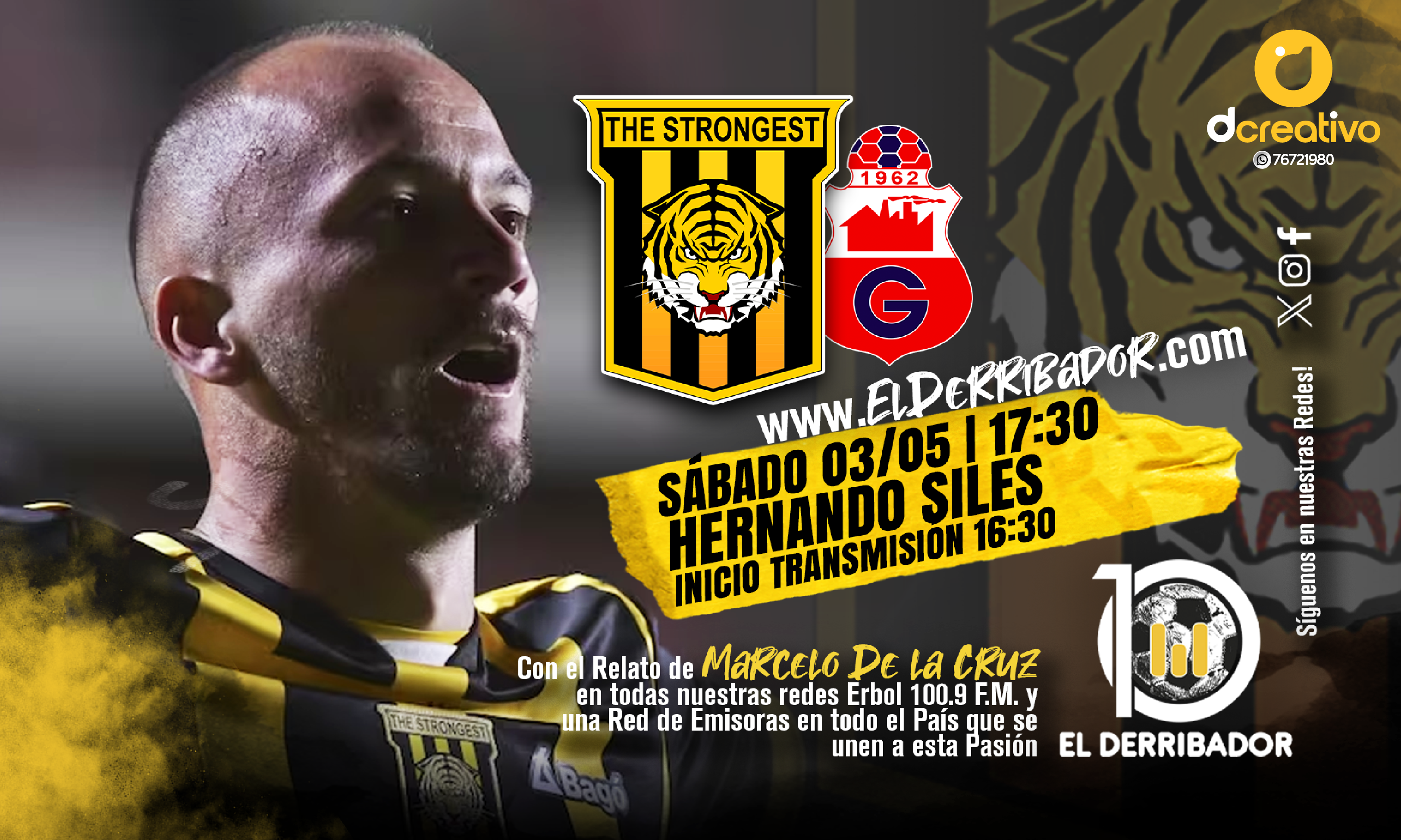 The Strongest vs Guabirá en la Radio