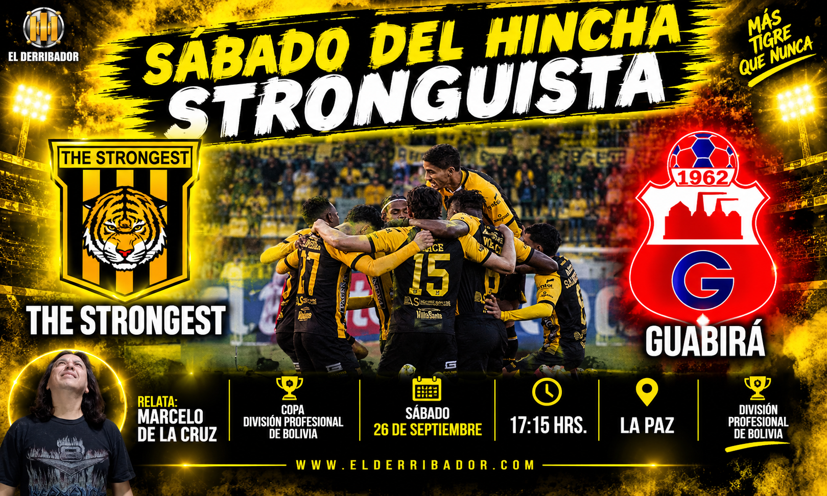 The Strongest vs Guabirá en la Radio