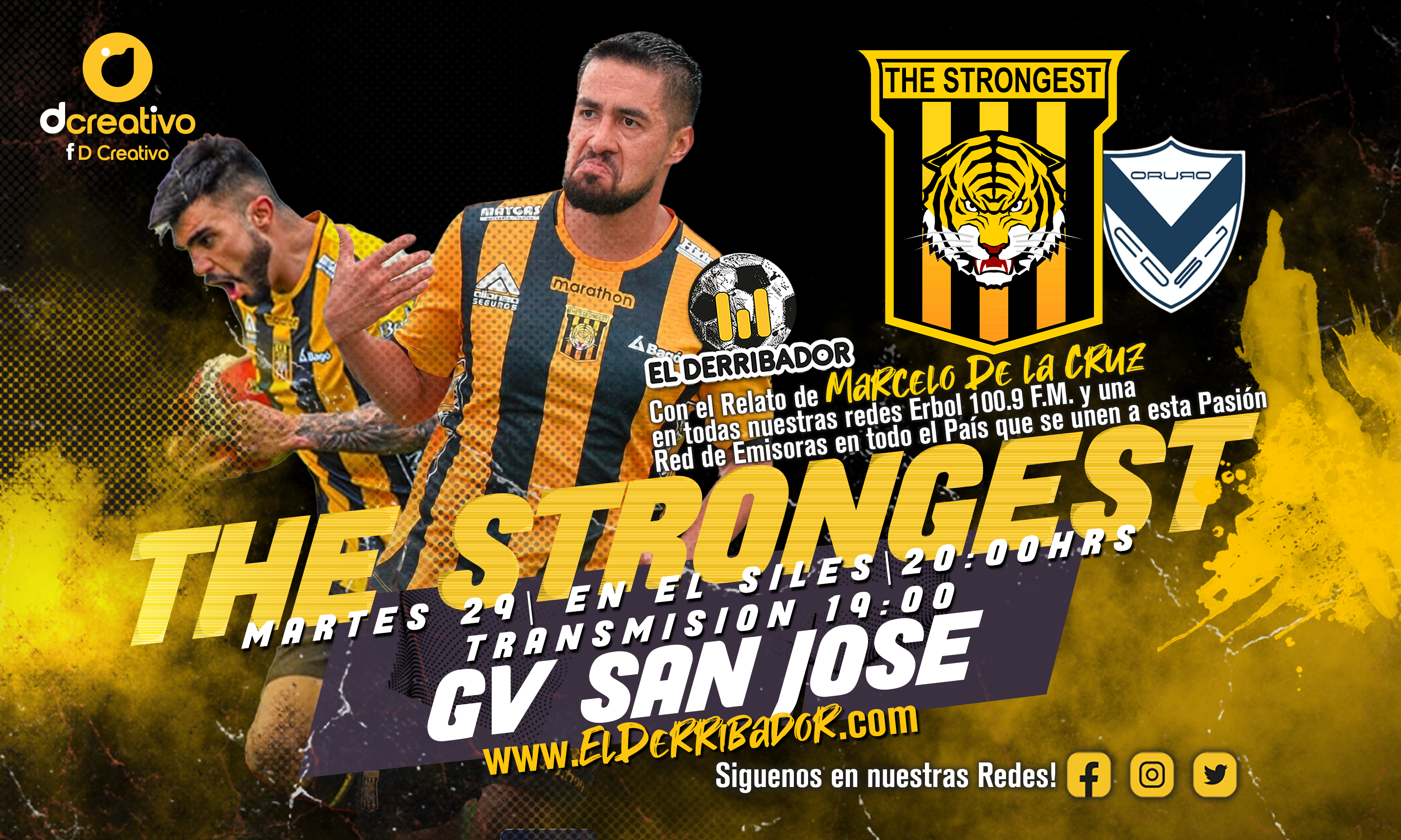 The Strongest vs GV San José en la Radio