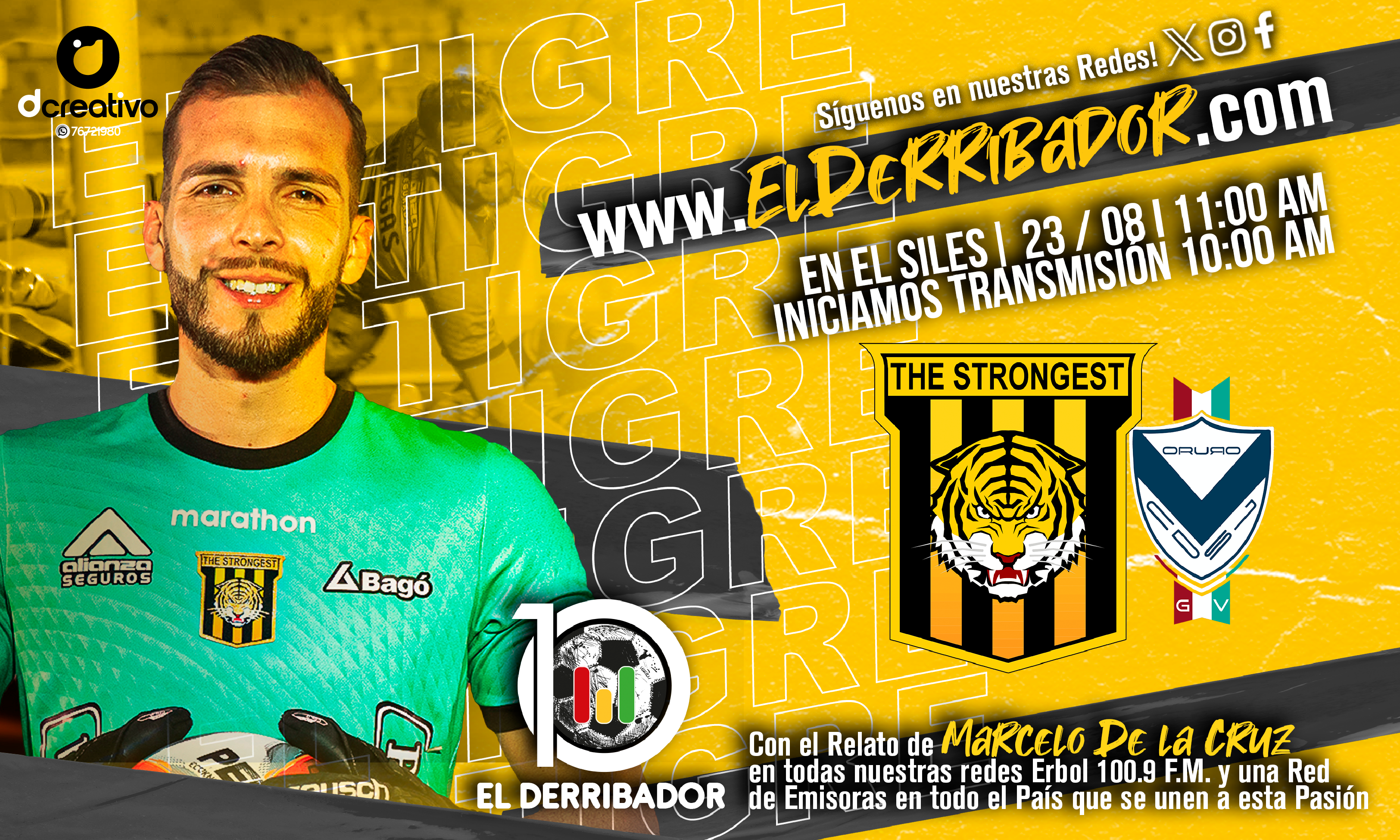 The Strongest vs GV San José en la radio