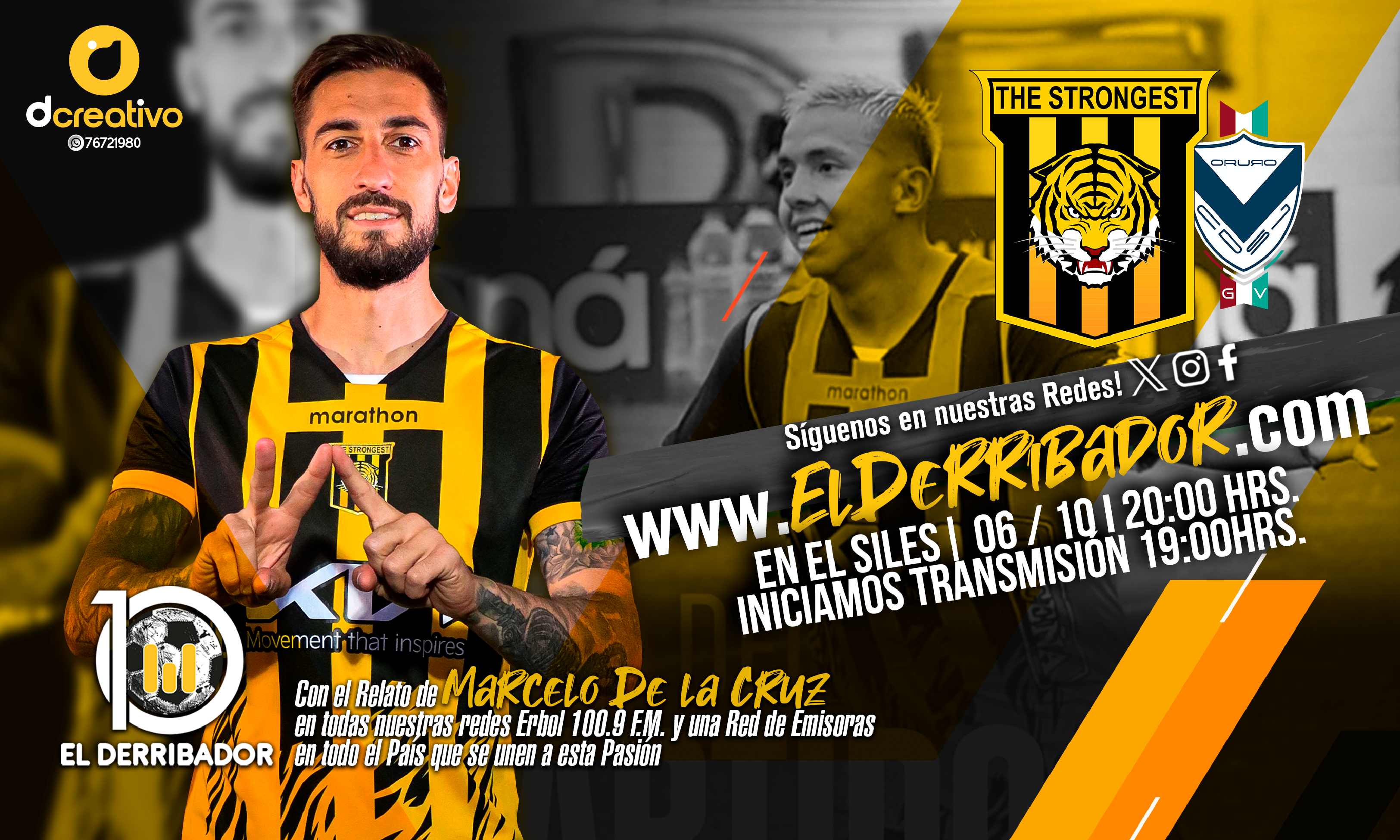 The Strongest vs GV San José en la radio