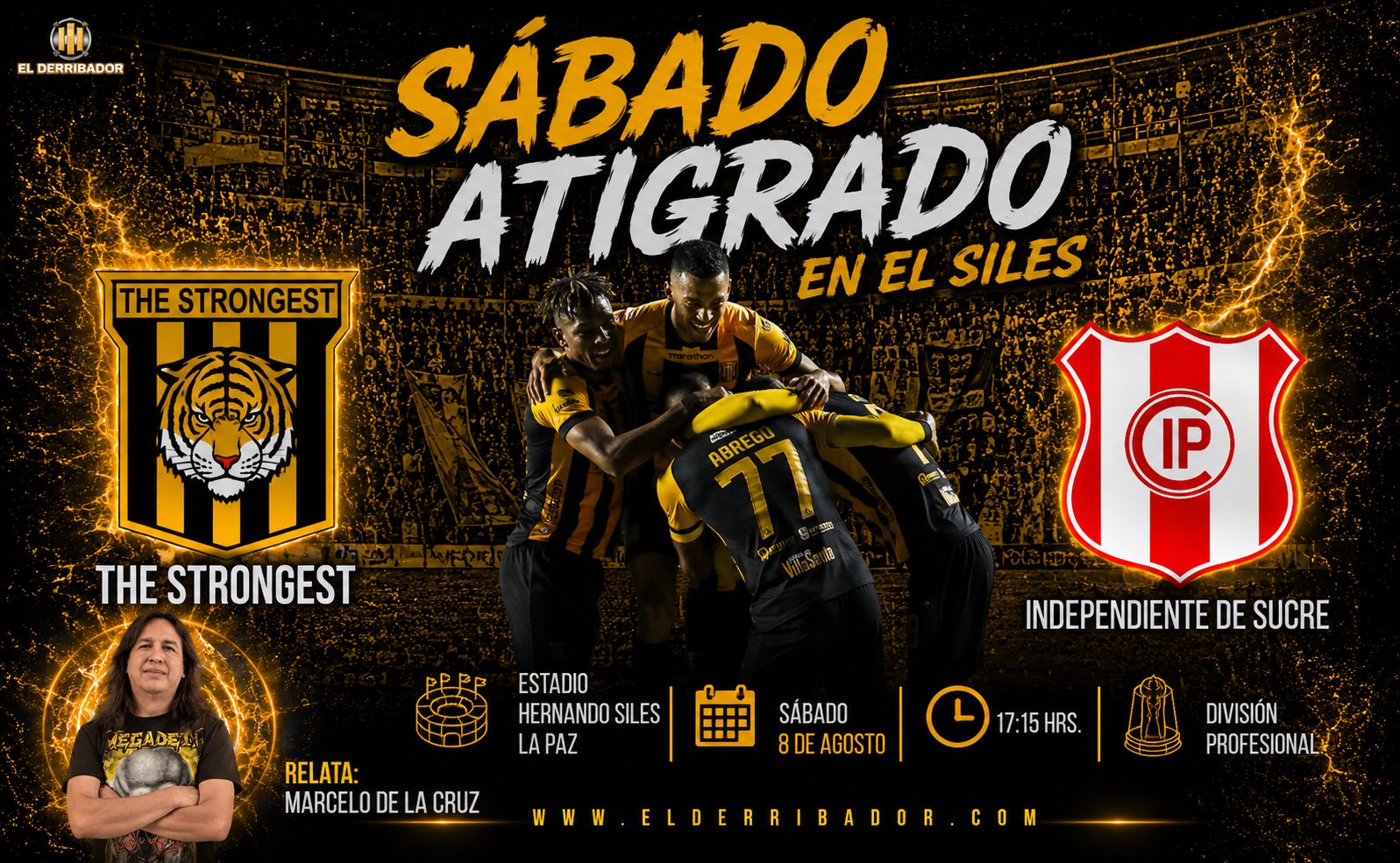 The Strongest vs Independiente en la Radio