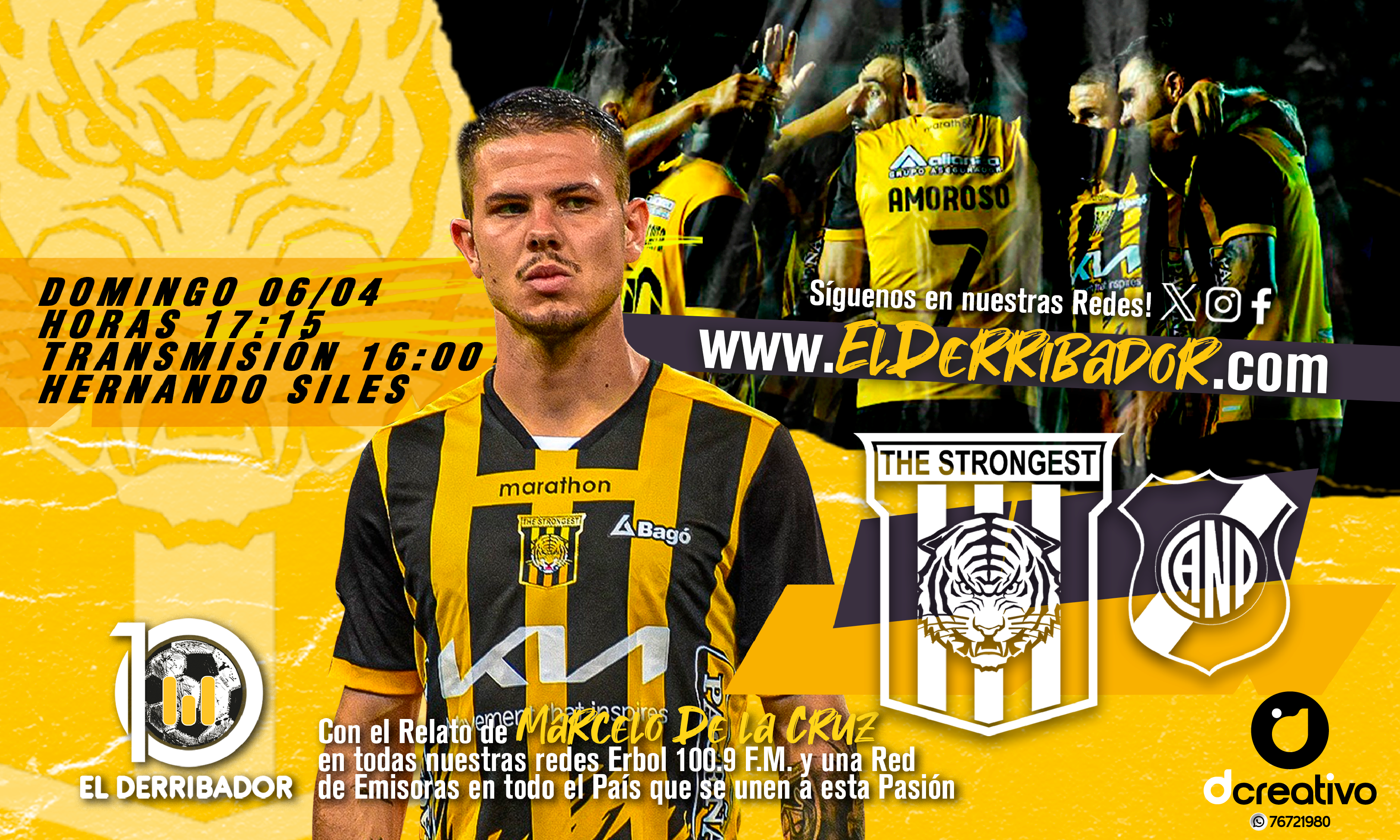 The Strongest vs Nacional Potosí en la Radio