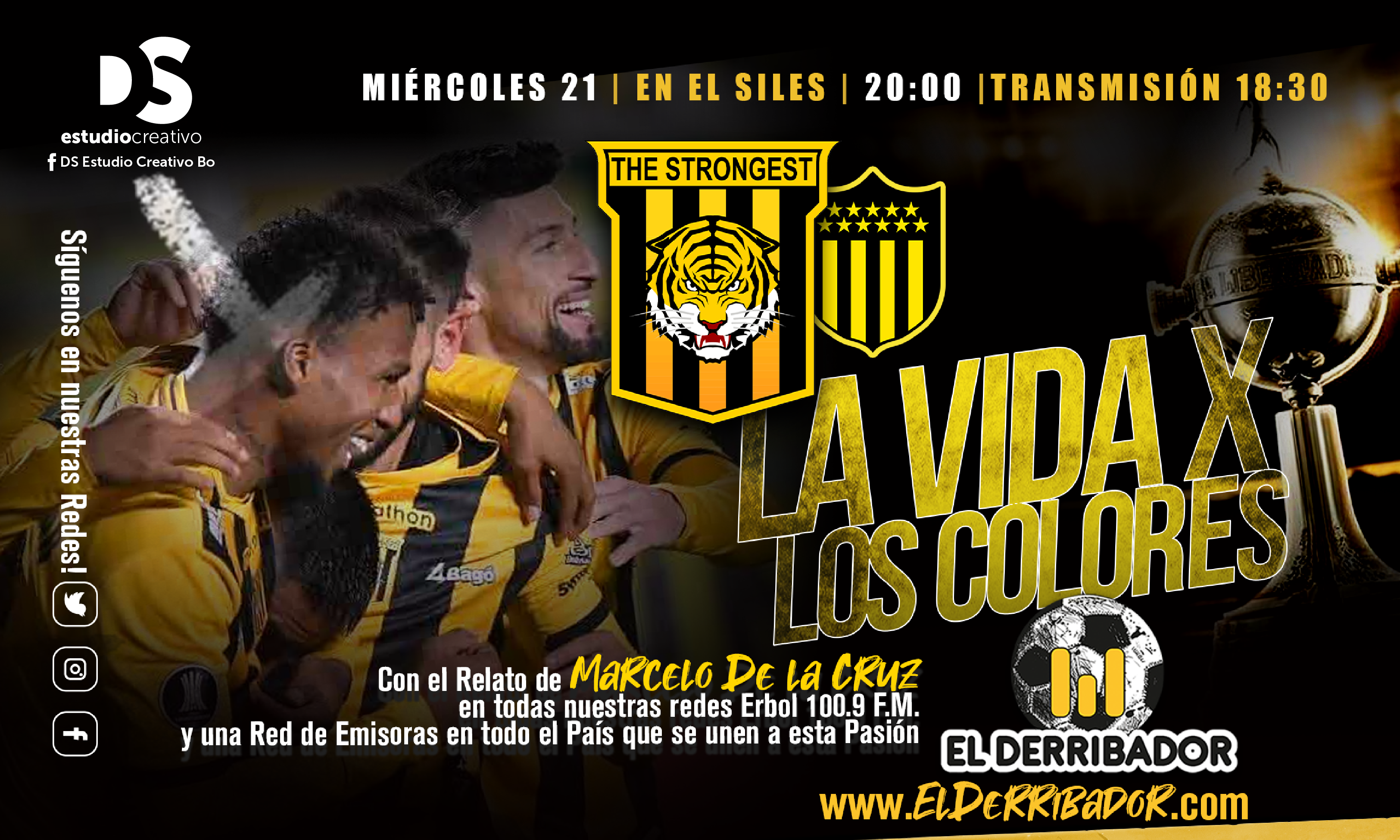 The Strongest vs Peñarol en la Radio
