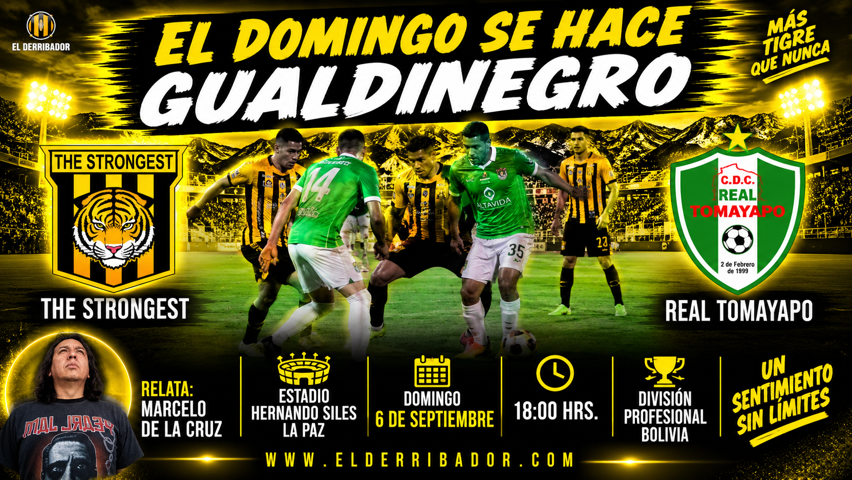The Strongest vs Real Tomayapo en la Radio