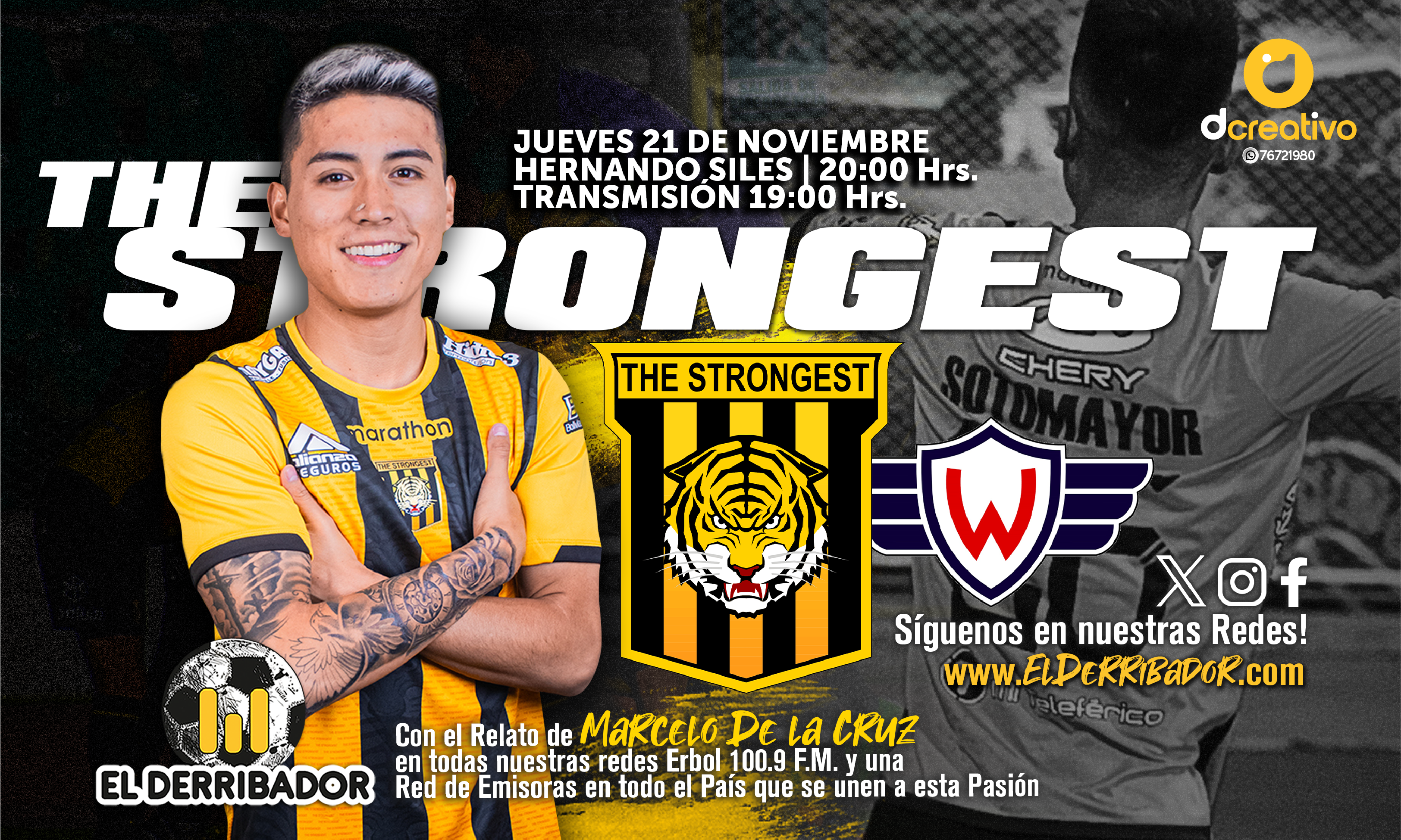 The Strongest vs Wilstermann en la Radio