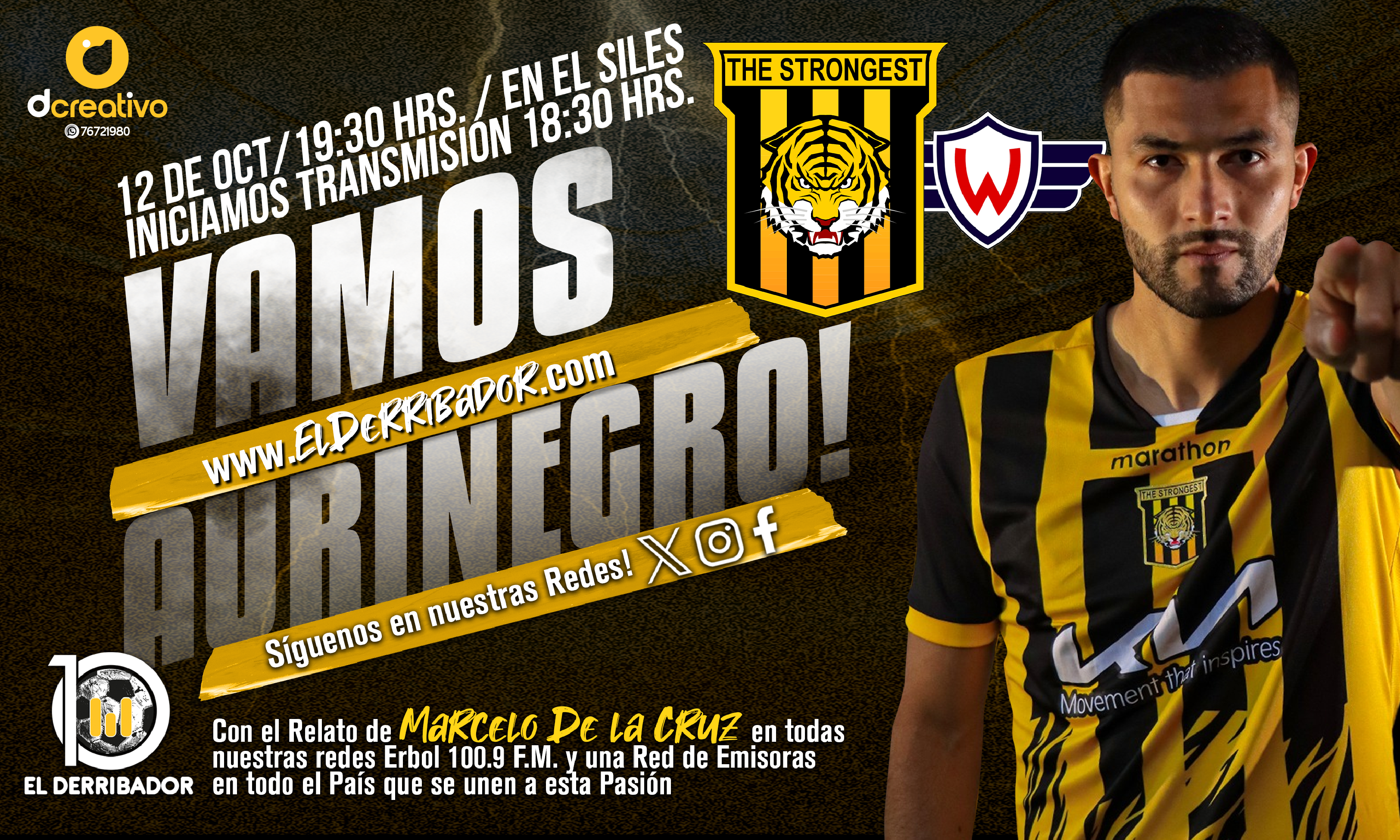 The Strongest vs Wilstermann en la Radio