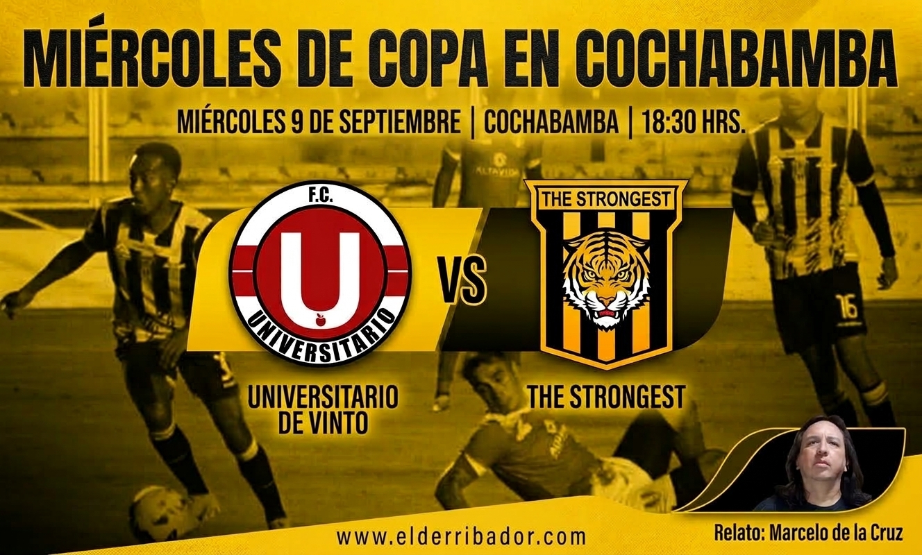 U de Vinto vs The Strongest en la Radio