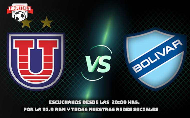 UNIVERSITARIO Vs. BOLÍVAR en la Radio 