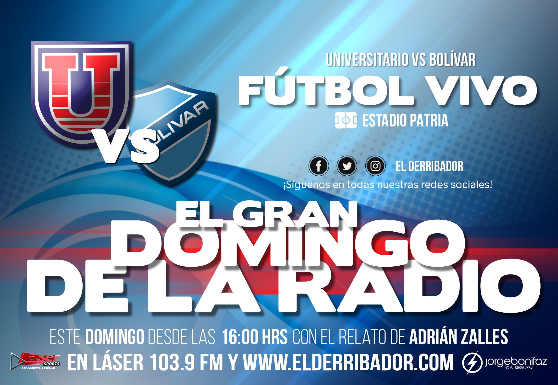 UNIVERSITARIO Vs. BOLÍVAR en Vivo