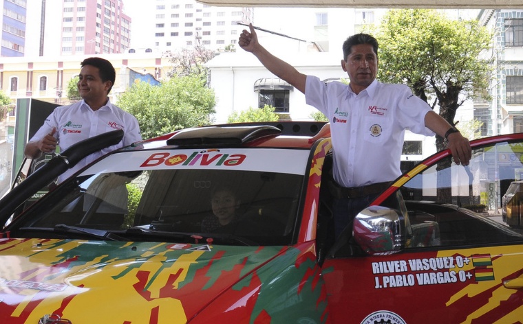 Vázquez listo para el Dakar